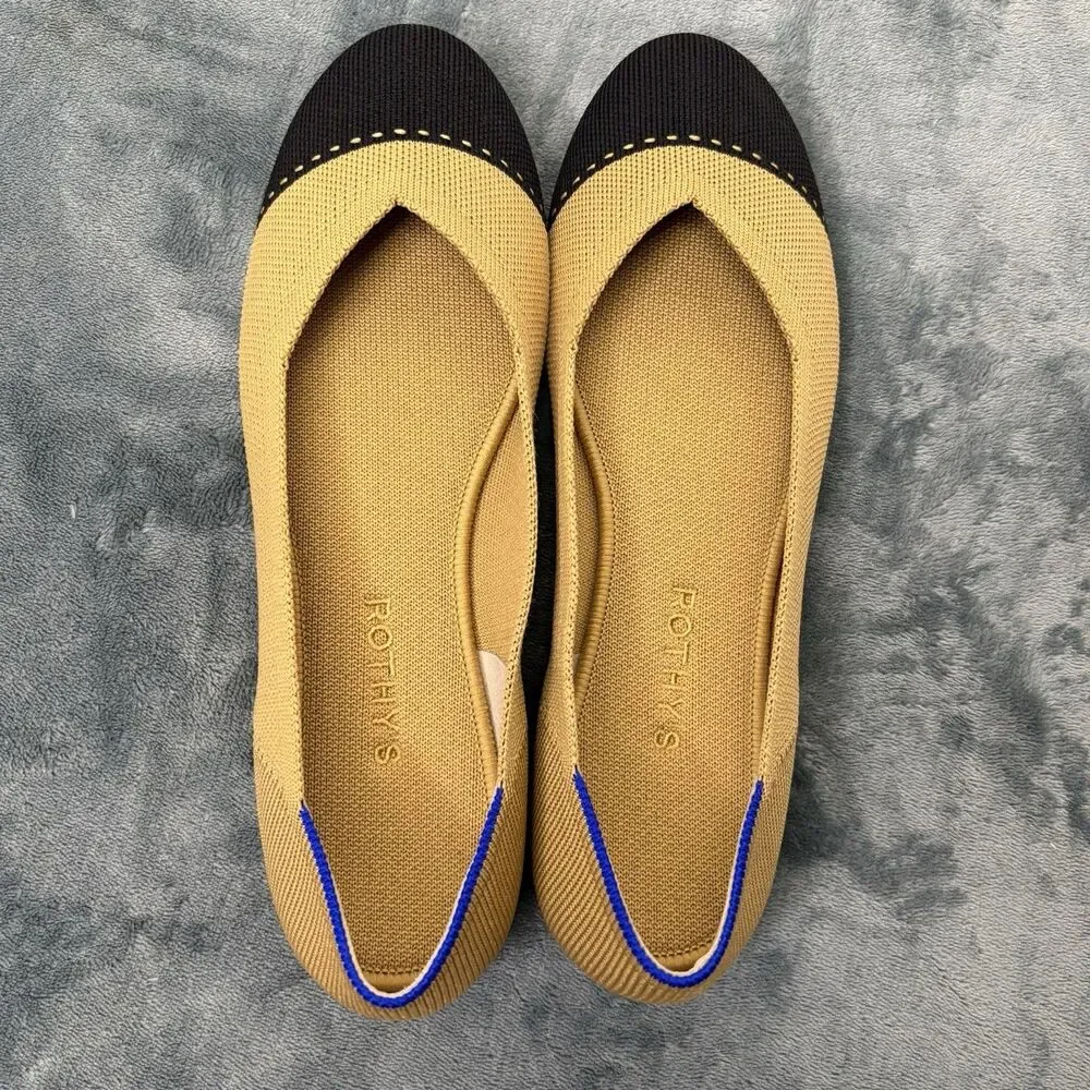 Rothy’s The Loafer Camel Captoe Women’s Size 10